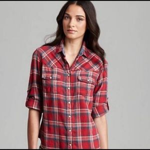 Jachs Girlfriend Bea Flannel Shirt